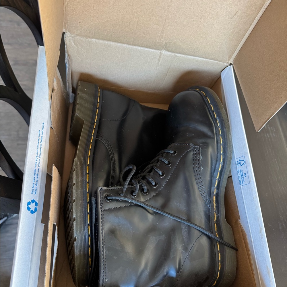 Dr. Marten Combat Boots, 10.5